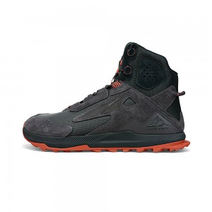 Botas de Montaña Altra LONE PEAK HIKER 2 Hombre Negras Gris | Chile-95301