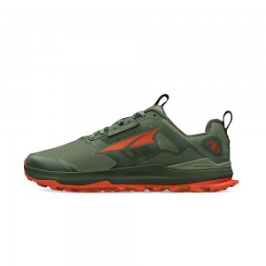 Zapatillas Trail Running Altra LONE PEAK 8 Hombre Verde Oliva | Chile-43967