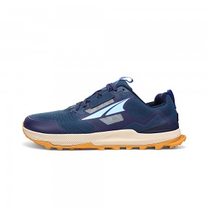 Zapatillas Trail Running Altra LONE PEAK 7 Hombre Azul Marino | Chile-83275