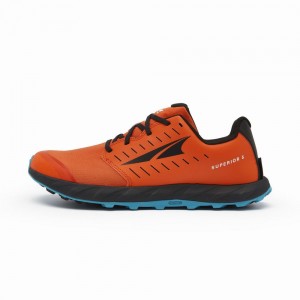 Zapatillas Trail Running Altra SUPERIOR 5 Hombre Naranjas Negras | Chile-07924