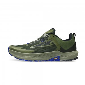 Zapatillas Trail Running Altra TIMP 5 Hombre Verde Oliva | Chile-92580