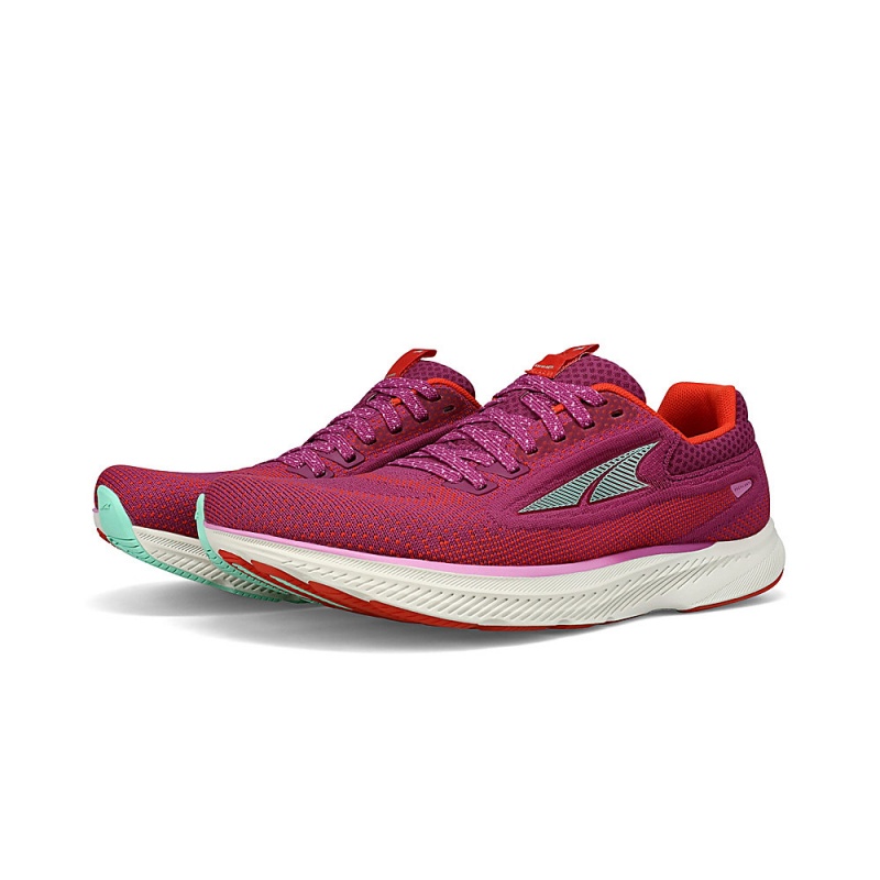 Zapatillas Running Altra ESCALANTE 3 Mujer Fucsia Verde Menta | Chile-59617