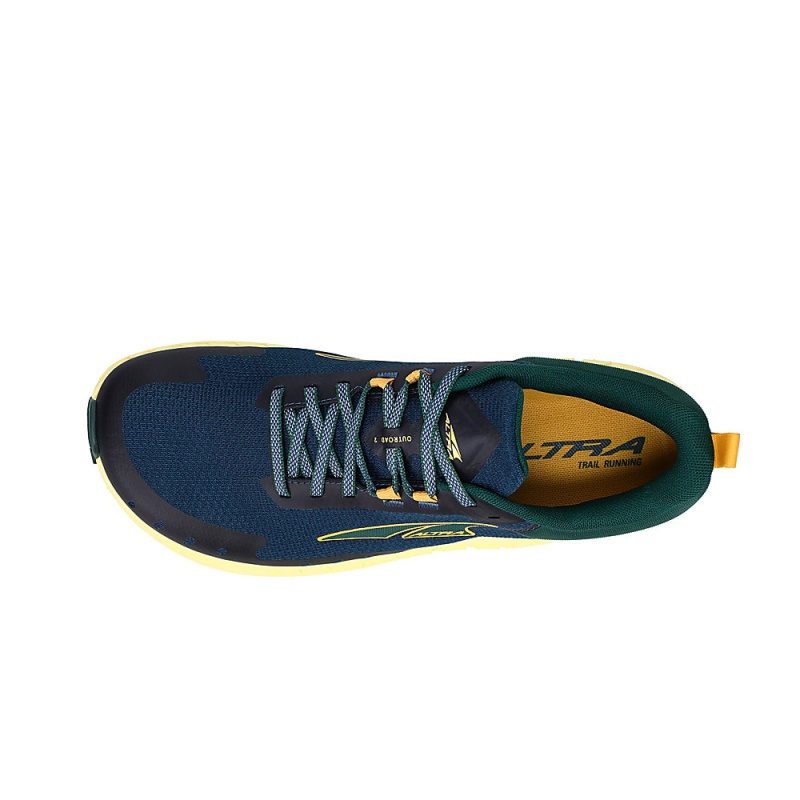 Zapatillas Running Altra OUTROAD 2 Hombre Azules Amarillo | Chile-67938