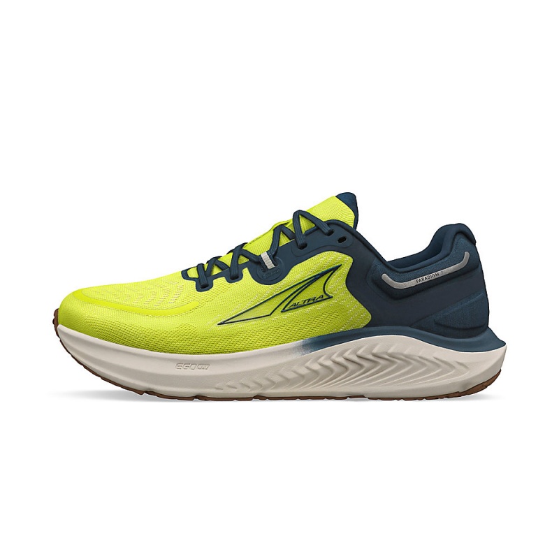 Zapatillas Running Altra PARADIGM 7 Hombre Amarillo | Chile-30495