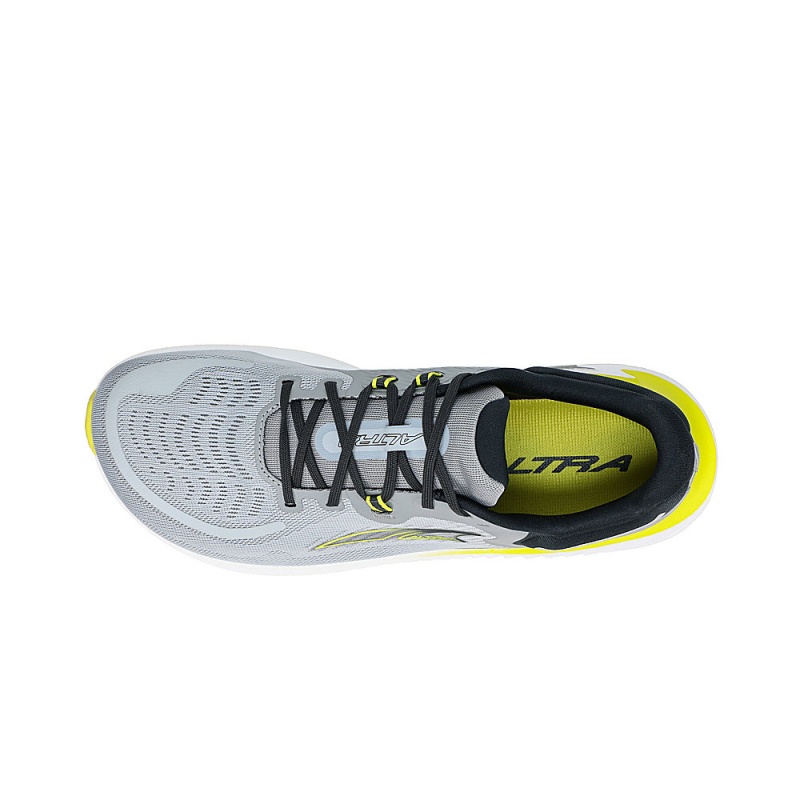 Zapatillas Running Altra PARADIGM 7 Hombre Gris Amarillo | Chile-64239