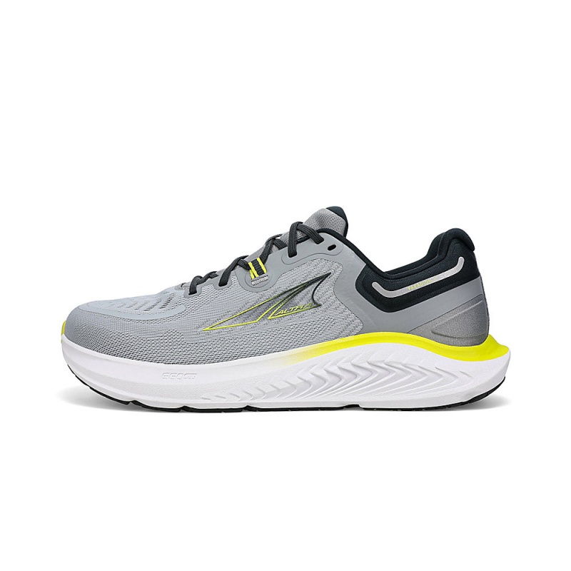 Zapatillas Running Altra PARADIGM 7 Hombre Gris Amarillo | Chile-64239