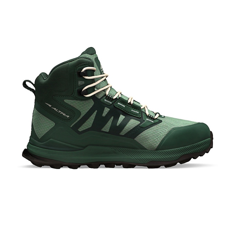 Zapatillas Trail Running Altra LONE PEAK ALL-WTHR MID 2 Mujer Verde | Chile-51297