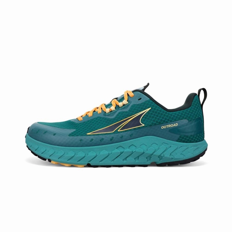 Zapatillas Trail Running Altra OUTROAD Hombre Verde | Chile-75982