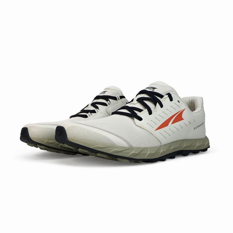 Zapatillas Trail Running Altra SUPERIOR 5 Hombre Blancas | Chile-19620