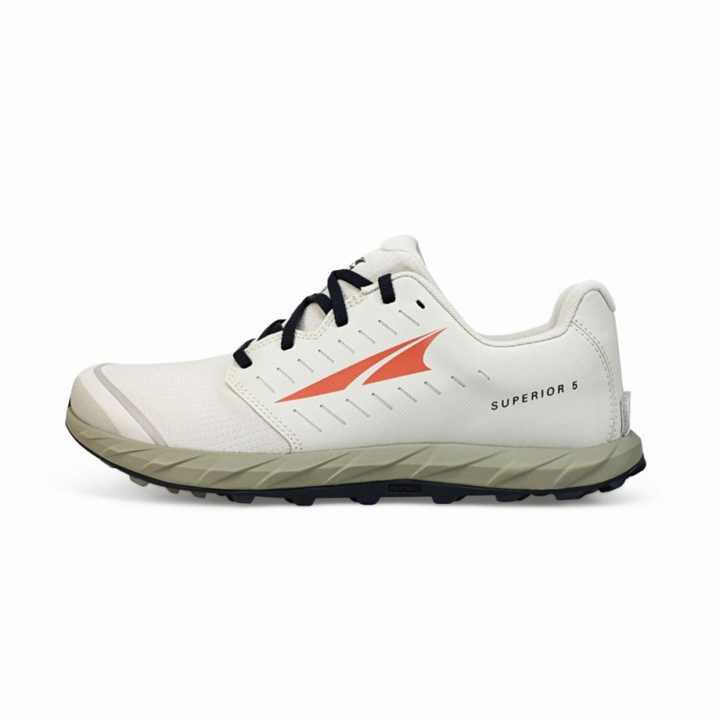 Zapatillas Trail Running Altra SUPERIOR 5 Hombre Blancas | Chile-19620