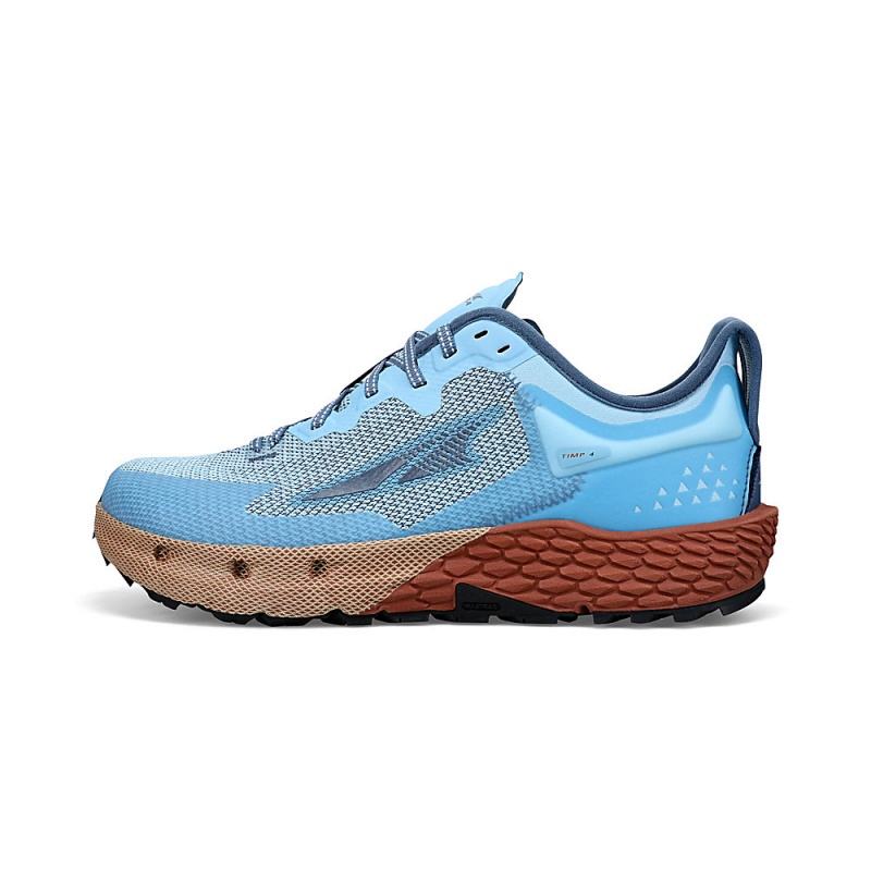 Zapatillas Trail Running Altra TIMP 4 Hombre Azules Claro | Chile-98275